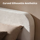 RECCI AirFrame™ Bed Frame with Rounded-Corner Headboard