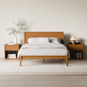 RECCI Japanese Joinery Platform Bed Frame