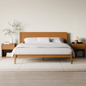 RECCI Japanese Joinery Platform Bed Frame