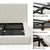 RECCI Cloud Upholstered Bed Frame with Headboard, 5 Inch Foam Padded Platform, No Box Spring, Easy Assembly