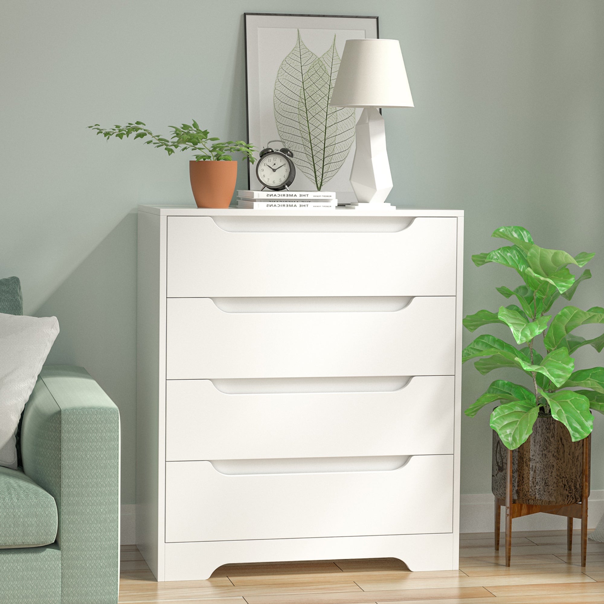 4-drawer-chest-mid-century-nightstand-with-cutout-handle-wood-storage-cabinet-with-drawers-accent-drawer-dresser-for-bedroom-living-room-home-office-entry-black