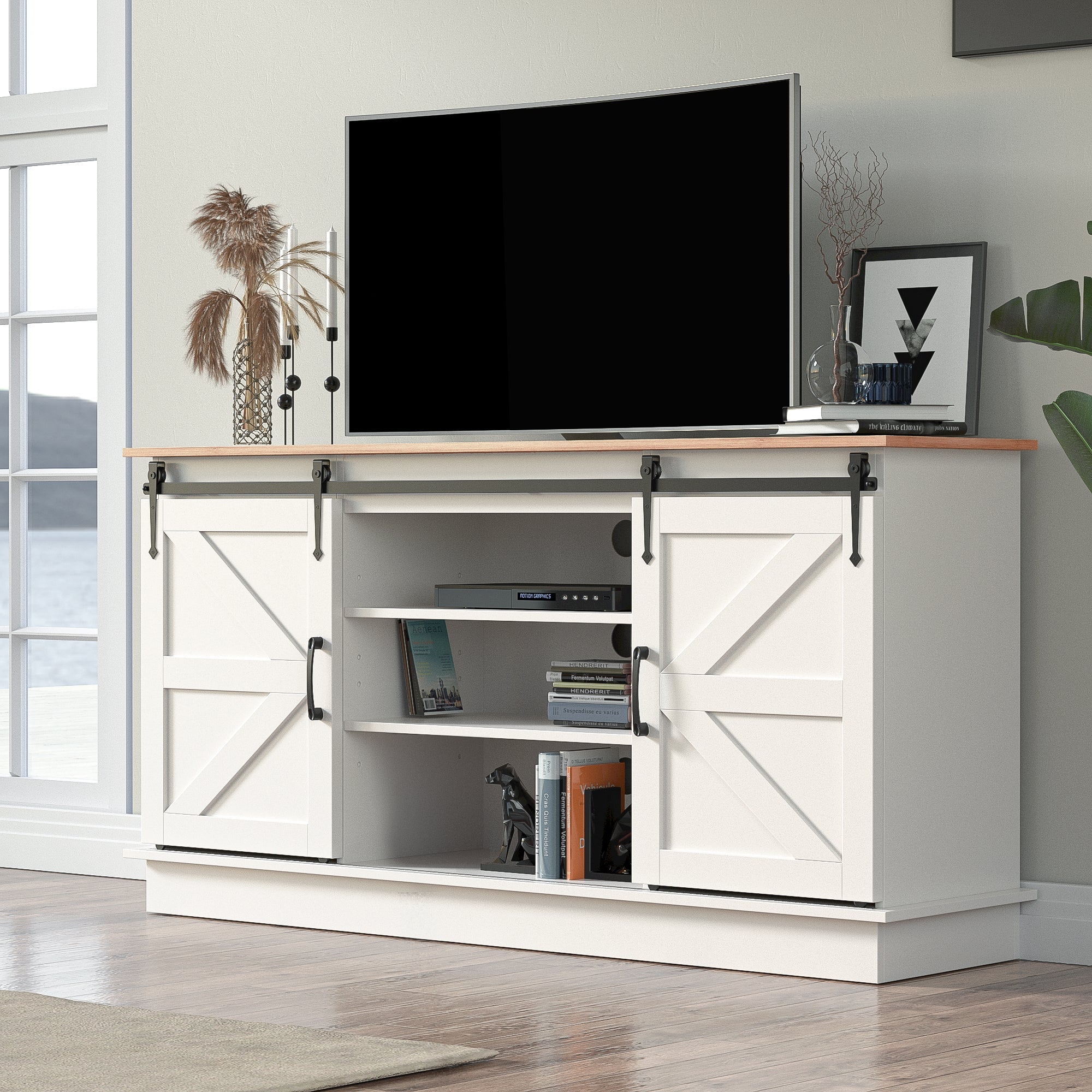 cozy-castle-farmhouse-tv-stand-for-60-65-70-inch-tv-sliding-barn-door-television-stands-wood-entertainment-center-with-adjustable-shelves-tv-console-tables-for-living-room-bedroom-white-oak