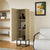 cozy-castle-58-rattan-oak-storage-cabinet-with-door-and-adjustable-shelves